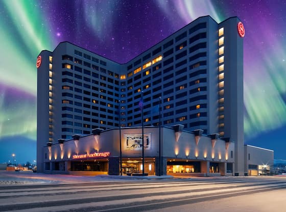 Sheraton Anchorage Hotel is a family friendly hotel in Anchorage, Alaska (AK)