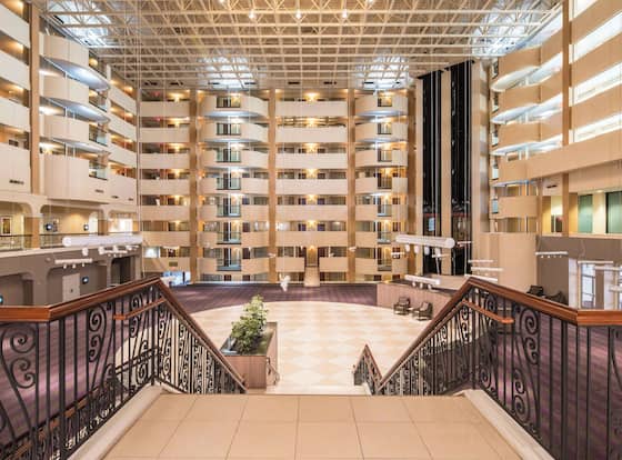 Hilton Washington DC/Rockville Hotel & Executive Meeting Ctr is a family friendly hotel in Rockville, Maryland (MD)