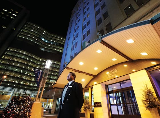 Kahler Grand Hotel is a family friendly hotel in Rochester, Minnesota (MN)