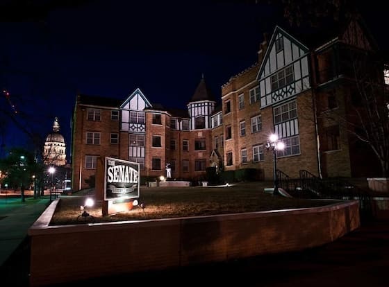 Senate Luxury Suites is a family friendly hotel in Topeka, Kansas (KS)