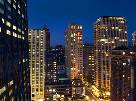 Hilton Chicago/Magnificent Mile Suites is a family friendly hotel in Chicago, Illinois (IL)