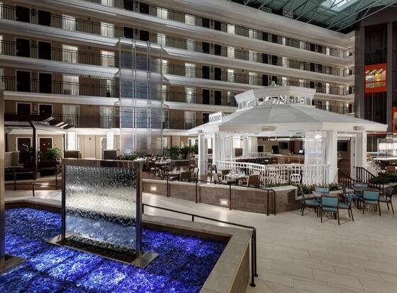 Embassy Suites by Hilton Orlando Lake Buena Vista Resort is a family friendly hotel in Horizon West, Florida (FL)