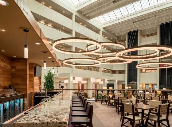Embassy Suites by Hilton Milwaukee Brookfield is a family friendly hotel in Brookfield, Wisconsin (WI)