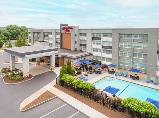 Hampton Inn Manchester Downtown is a family friendly hotel in Manchester, New Hampshire (NH)