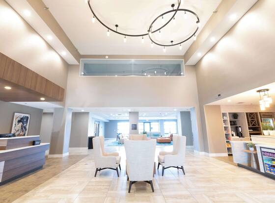 Hilton Garden Inn Des Moines Airport is a family friendly hotel in Des Moines, Iowa (IA)