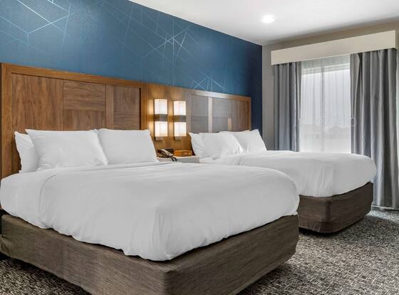 Comfort Suites Greenville Airport is a family friendly hotel in Wade Hampton, South Carolina (SC)