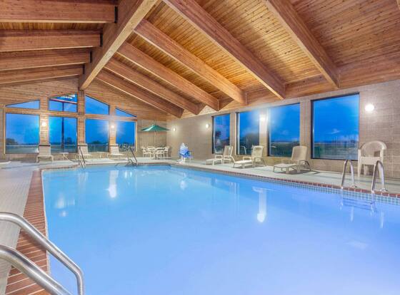 AmericInn by Wyndham Elkhorn Near Lake Geneva is a family friendly hotel in Elkhorn, Wisconsin (WI)