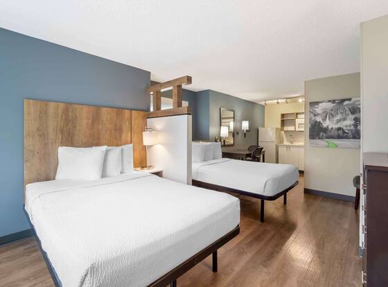 Extended Stay America Suites Seattle Redmond is a family friendly hotel in Bellevue, Washington (WA)