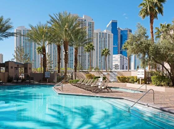 Hilton Grand Vacations Club Paradise Las Vegas is a family friendly hotel in Paradise, Nevada (NV)