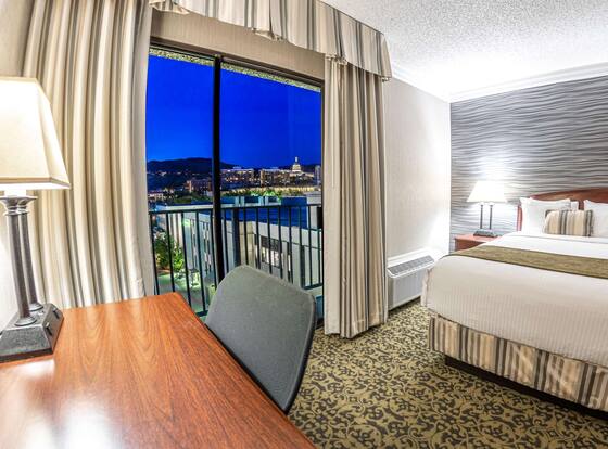 Salt Lake Plaza Hotel SureStay Collection by Best Western is a family friendly hotel in Salt Lake City, Utah (UT)