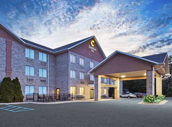 Comfort Inn Whitehall near Michigan's Adventure is a family friendly hotel in Whitehall, Michigan (MI)