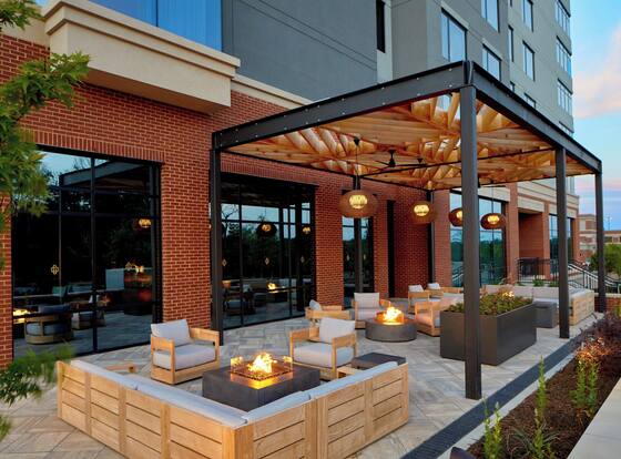 UNC Charlotte Marriott Hotel & Conference Center is a family friendly hotel in Charlotte, North Carolina (NC)