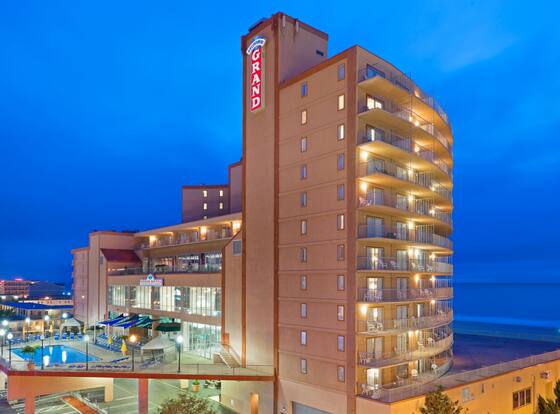 Grand Hotel Ocean City Oceanfront is a family friendly hotel in Ocean City, Maryland (MD)
