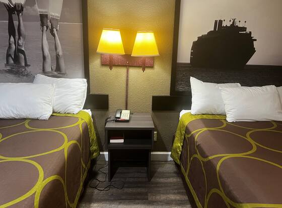 Super 8 by Wyndham La Marque TX/Texas City Area is a family friendly hotel in La Marque, Texas (TX)