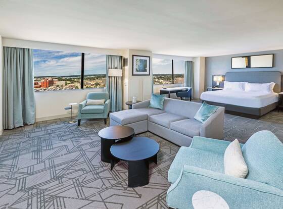 DoubleTree by Hilton Tulsa Downtown is a family friendly hotel in Tulsa, Oklahoma (OK)
