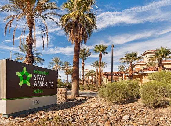 Extended Stay America Suites Palm Springs Airport is a family friendly hotel in Palm Springs, California (CA)