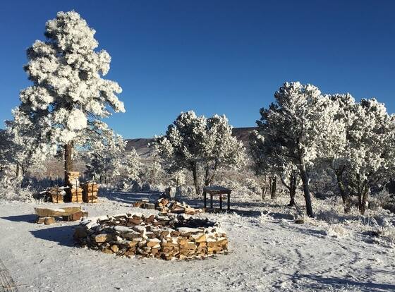 Old Raton Pass Base Camp With Loft Northern New Mexico Mountain Ranch On Colorado Border 1 Bedroom Cabin by RedAwning is a family friendly hotel in Raton, New Mexico (NM)