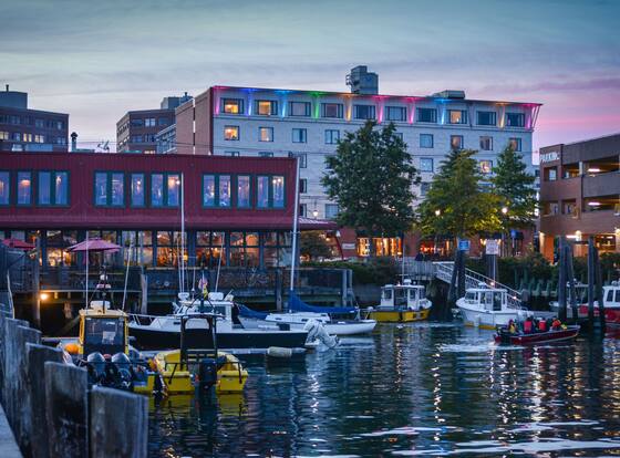 Hilton Garden Inn Portland Downtown Waterfront is a family friendly hotel in Portland, Maine (ME)