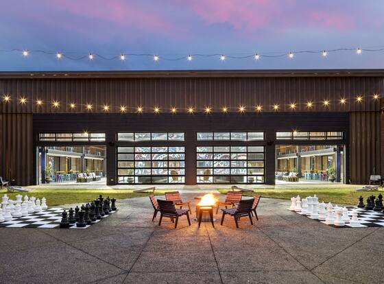 The Highlander Hotel, Ascend Hotel Collection is a family friendly hotel in Iowa City, Iowa (IA)