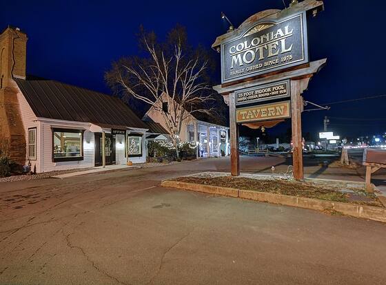 Colonial Motel And Spa is a family friendly hotel in West Brattleboro, Vermont (VT)