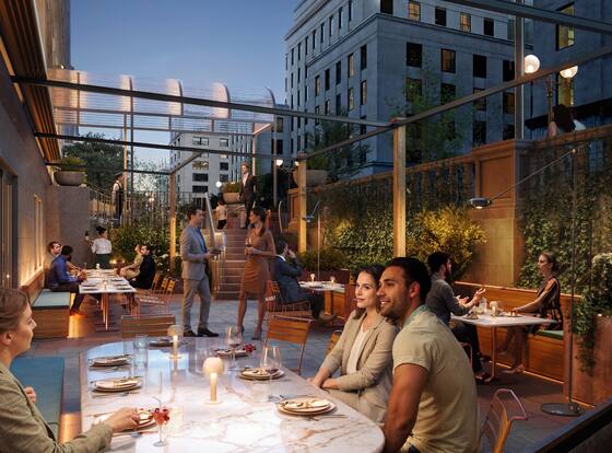Hotel AKA Back Bay is a family friendly hotel in Boston, Massachusetts (MA)