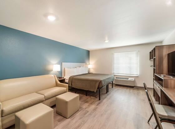Woodspring Suites Tucson South is a family friendly hotel in Tucson, Arizona (AZ)