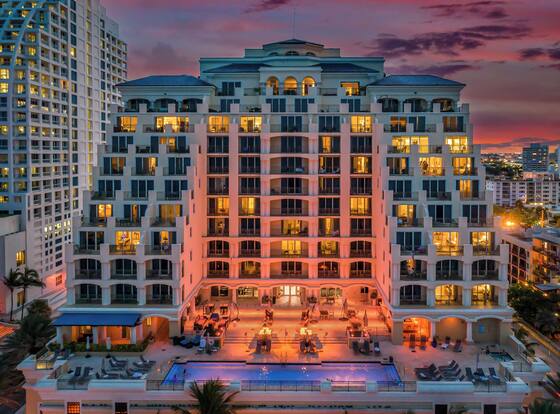 The Atlantic Hotel & Spa is a family friendly hotel in Fort Lauderdale, Florida (FL)