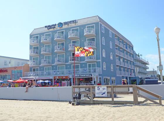 Tidelands Caribbean Hotel and Suites is a family friendly hotel in Ocean City, Maryland (MD)