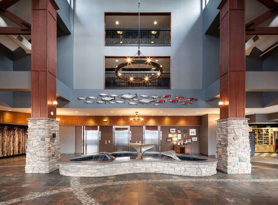 Embassy Suites Anchorage is a family friendly hotel in Anchorage, Alaska (AK)