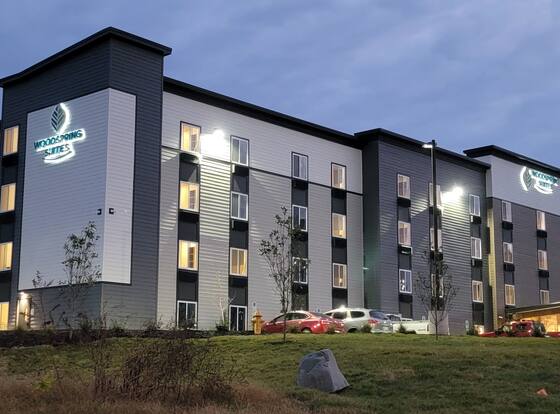 WoodSpring Suites Knoxville - Cedar Bluff is a family friendly hotel in Knoxville, Tennessee (TN)