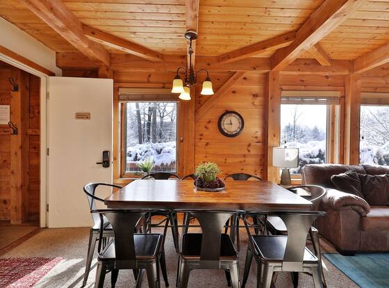 The Killington Cabin by Killington Vacation Rentals is a family friendly hotel in Killington Village, Vermont (VT)