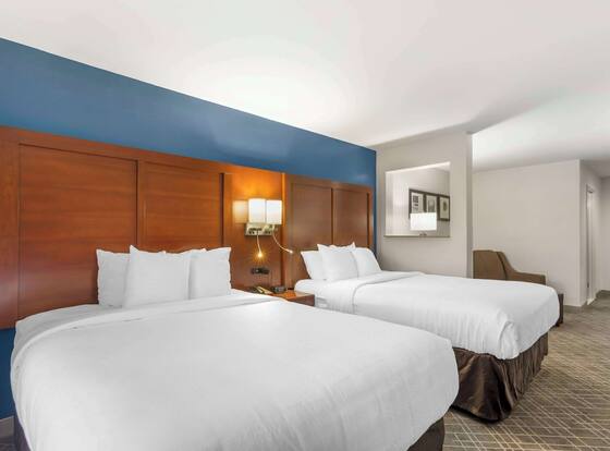 Comfort Suites Atlanta Airport is a family friendly hotel in South Fulton, Georgia (GA)