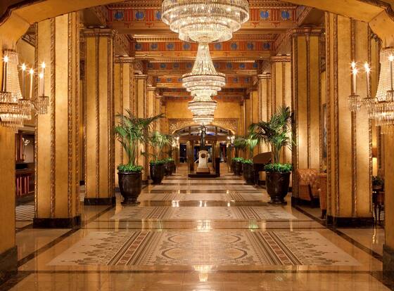 The Roosevelt New Orleans, A Waldorf Astoria Hotel is a family friendly hotel in New Orleans, Louisiana (LA)