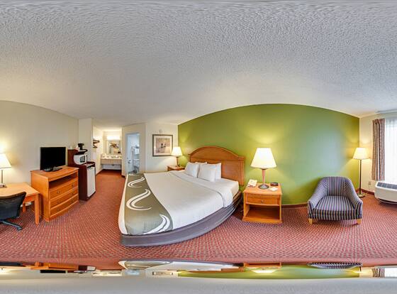 Quality Inn Battleboro is a family friendly hotel in Red Oak, North Carolina (NC)