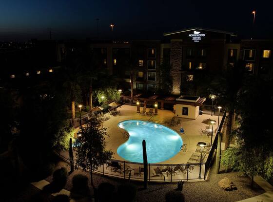 Homewood Suites by Hilton Phoenix Chandler/Fashion Center is a family friendly hotel in Chandler, Arizona (AZ)