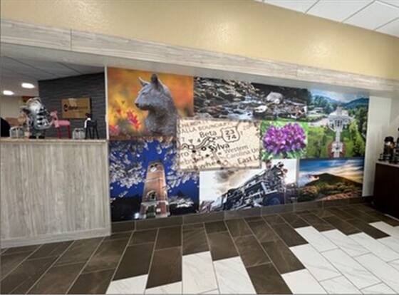 Clarion Pointe Sylva near Cherokee Area is a family friendly hotel in Sylva, North Carolina (NC)