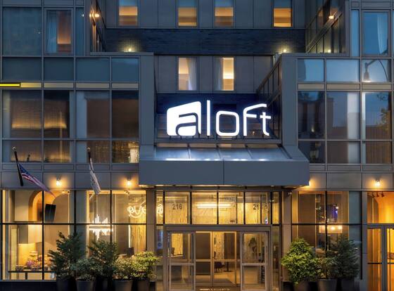 Aloft New York Brooklyn is a family friendly hotel in Brooklyn, New York (NY)