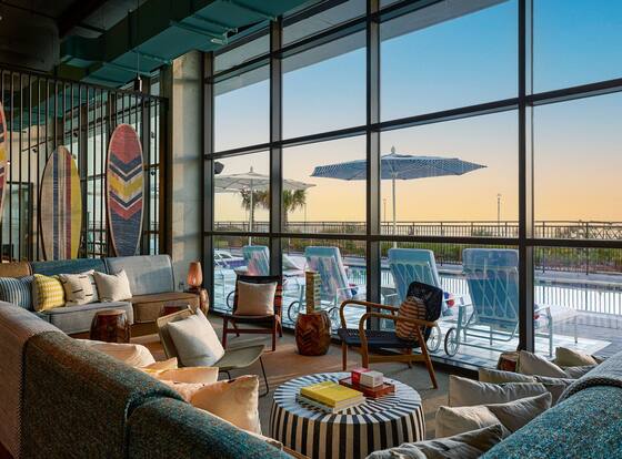 Moxy Virginia Beach Oceanfront is a family friendly hotel in Virginia Beach, Virginia (VA)