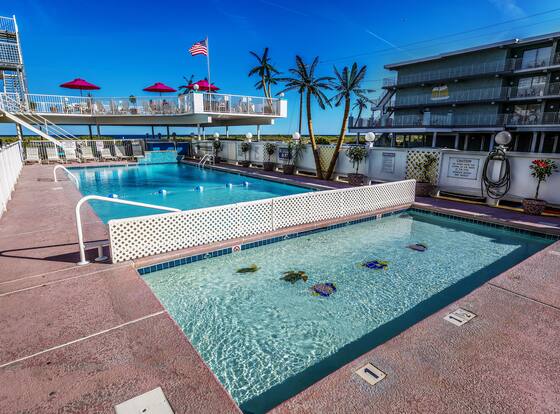 Paradise Oceanfront Resort is a family friendly hotel in Wildwood Crest, New Jersey (NJ)