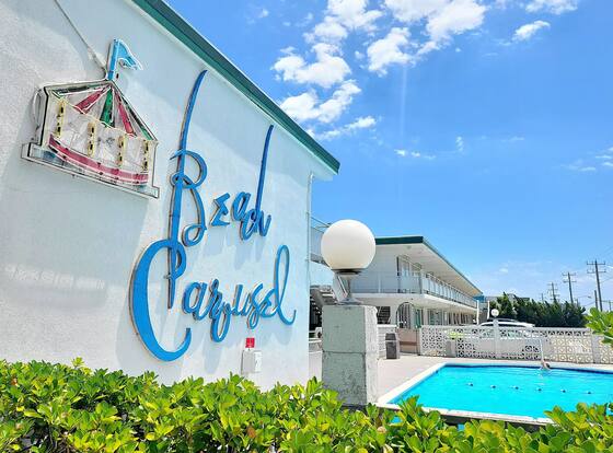 Beach Carousel Motel is a family friendly hotel in Virginia Beach, Virginia (VA)