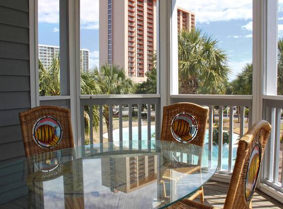 Palmetto Vacation Rentals at Kingston Plantation is a family friendly hotel in North Myrtle Beach, South Carolina (SC)