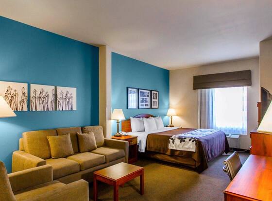 Sleep Inn & Suites is a family friendly hotel in Evansville, Wyoming (WY)