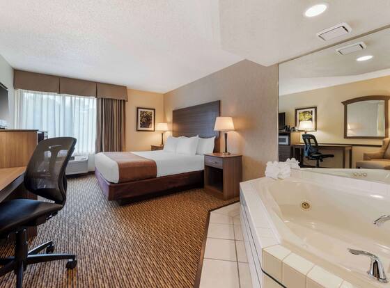 Best Western Spooner Riverplace is a family friendly hotel in Spooner, Wisconsin (WI)