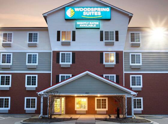 WoodSpring Suites Raleigh Northeast Wake Forest is a family friendly hotel in Raleigh, North Carolina (NC)