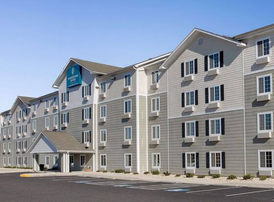 WoodSpring Suites Richmond Colonial Heights Fort Gregg-Adams is a family friendly hotel in Colonial Heights, Virginia (VA)