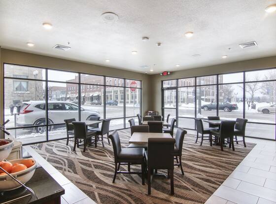 Cobblestone Inn & Suites at UW Stout Downtown Menomonie is a family friendly hotel in Menomonie, Wisconsin (WI)
