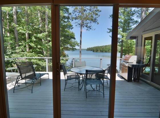 Serenity On Lake Owen 5 Bedroom Hotel Room by RedAwning is a family friendly hotel in Cable, Wisconsin (WI)